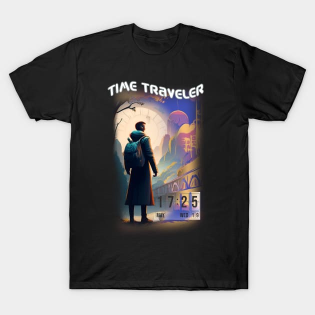 Time traveler history T-Shirt by MusicianCatsClub